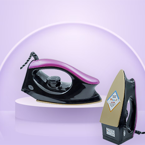 Wallex 1000W Dry Iron LW-104 Lightweight