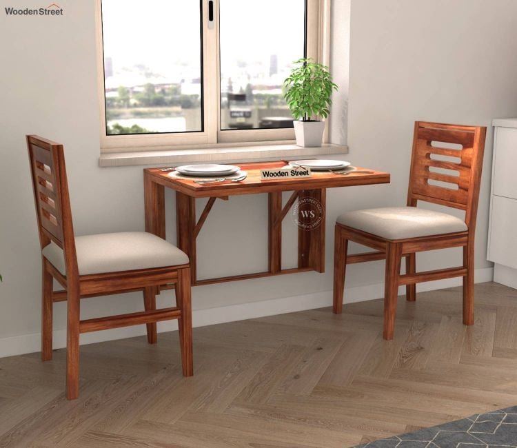 Folding dining table