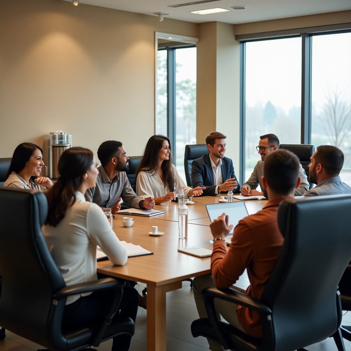 Flux_Dev_A_welllit_modern_conference_room_with_a_large_polishe_1