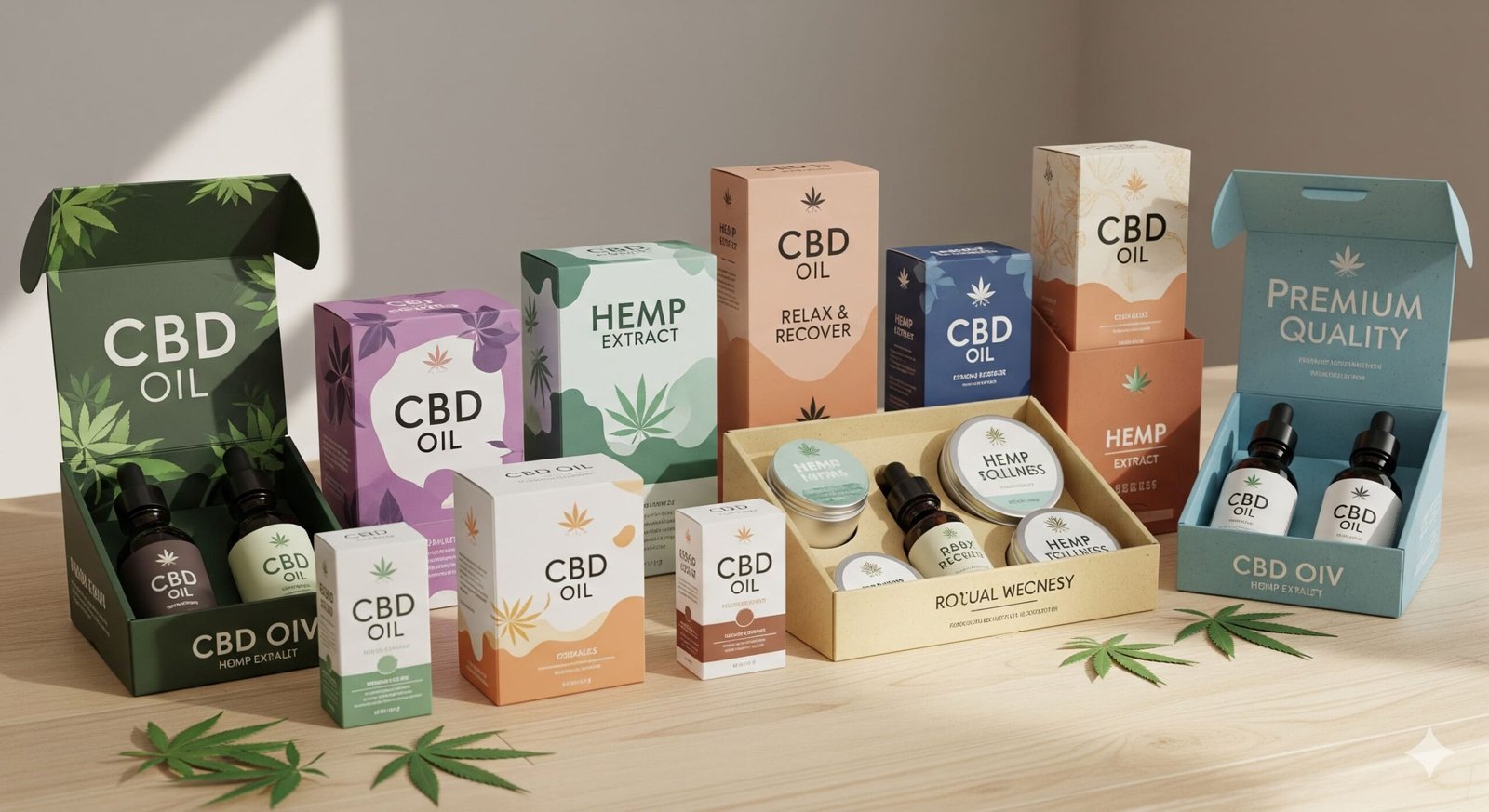 custom CBD display boxes