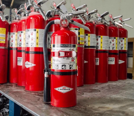 Fire extinguisher service