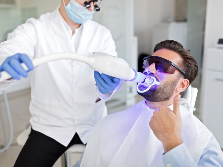 professional teeth whitening