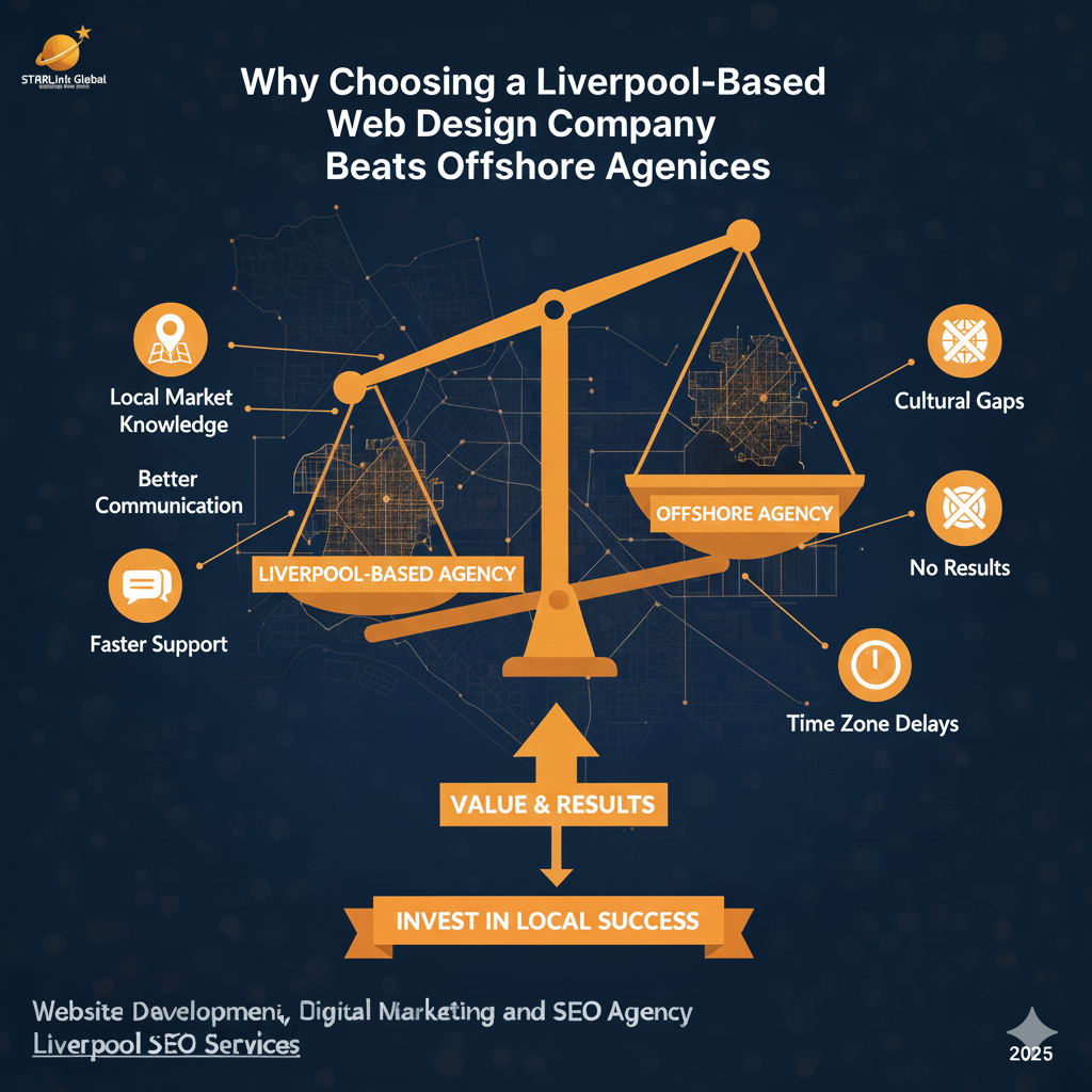 Why Choosing a Liverpool-Based Web Design Company Beats Offshore Agencies