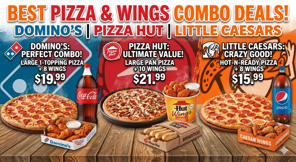 Best Pizza Wings Combo Deals