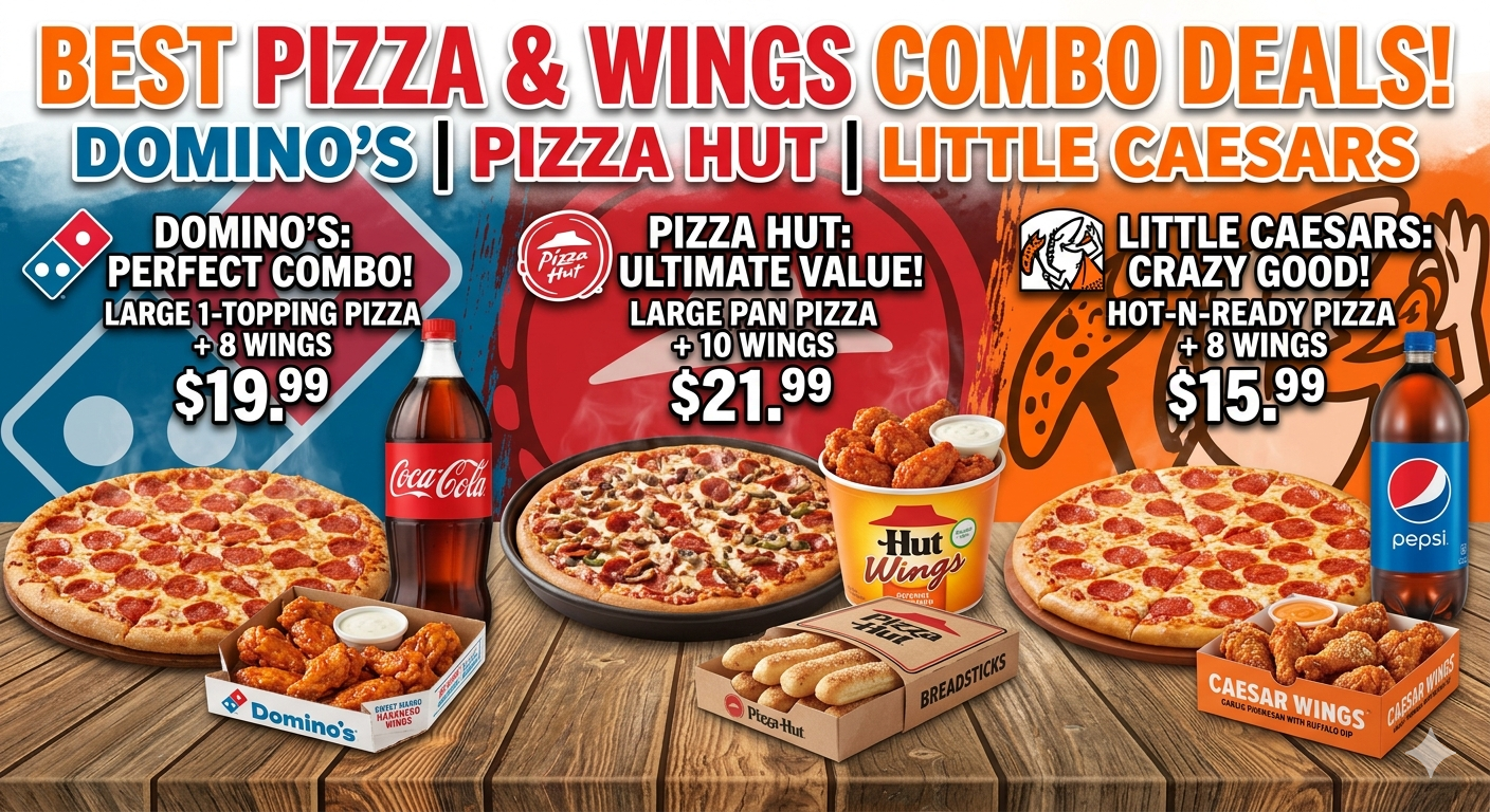 Best Pizza Wings Combo Deals